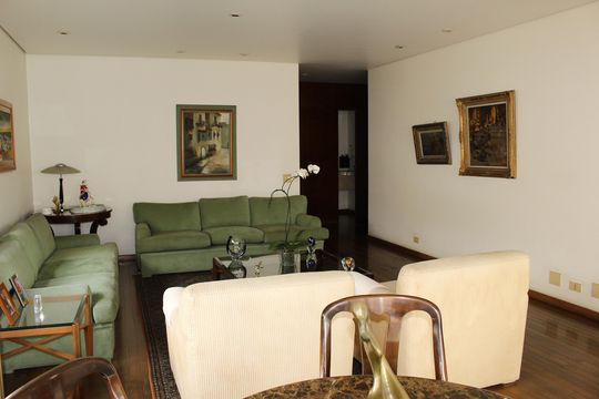 Apartamento mobiliado para comprar em Higienópolis, 3 quartos, varanda, closet e academia. — foto 1