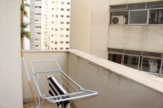 Apartamento mobiliado para comprar em Higienópolis, 3 quartos, varanda, closet e academia. — foto 12