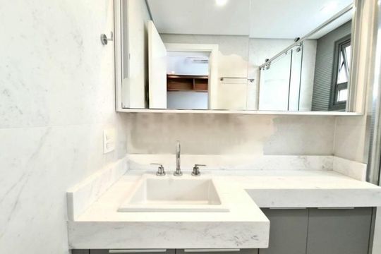 Venda de apartamento mobiliado no Campo Belo com 3 quartos, varanda, churrasqueira e closet. — foto 11