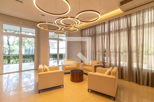 Compra de apartamento mobiliado em Água Branca, com 4 quartos e varanda gourmet. — Salão de Festas