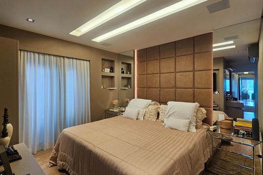 Compra de apartamento mobiliado em Água Branca, com 4 quartos e varanda gourmet. — Suíte 3