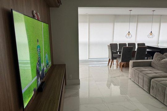 Comprar apartamento mobiliado com 3 quartos, varanda gourmet e academia no condomínio. — foto 4