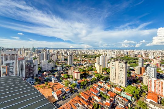 Compra de apartamento com 4 quartos e academia no condomínio. — Suíte Master - Vista