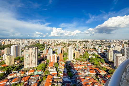 Compra de apartamento com 4 quartos e academia no condomínio. — Suíte Master - Vista