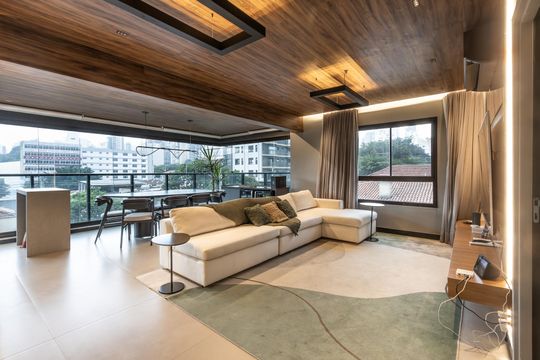 Comprar apartamento mobiliado com 3 quartos, piscina e academia no condomínio. Pets permitidos. — foto 1