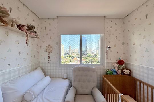 Apartamento no Brooklin com 2 suítes e churrasqueira, ideal para comprar e ter animais. — Quarto 2