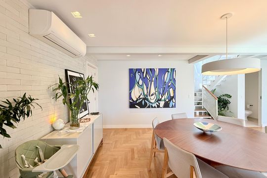 Apartamento no Brooklin com 2 suítes e churrasqueira, ideal para comprar e ter animais. — Sala 