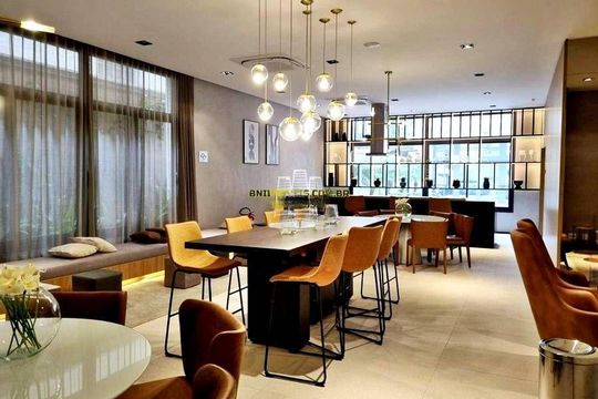 Apartamento mobiliado com 3 quartos na Vila Nova Conceição. Varanda e churrasqueira. Ideal para comprar. — foto 1