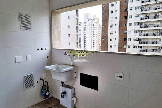 Apartamento mobiliado com 3 quartos na Vila Nova Conceição. Varanda e churrasqueira. Ideal para comprar. — foto 14