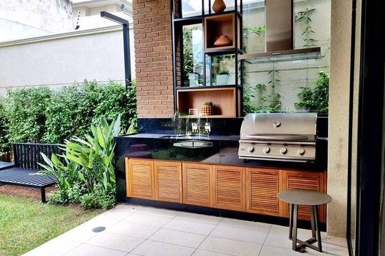 Apartamento mobiliado com 3 quartos na Vila Nova Conceição. Varanda e churrasqueira. Ideal para comprar. — foto 24