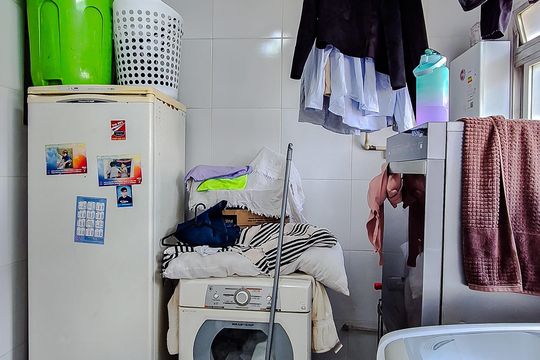 Venda de apartamento em Perdizes com 4 quartos, varanda e jardim. — Área de Serviço