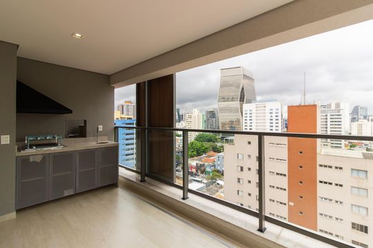 Comprar apartamento com 2 quartos, varanda e pets permitidos. — Vista/Varanda da Sala/Cozinha