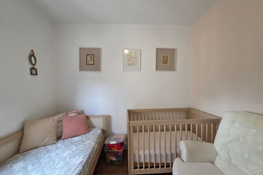 Venda de apartamento mobiliado na Vila Olímpia com 3 quartos, piscina e academia no condomínio. — Quarto 2