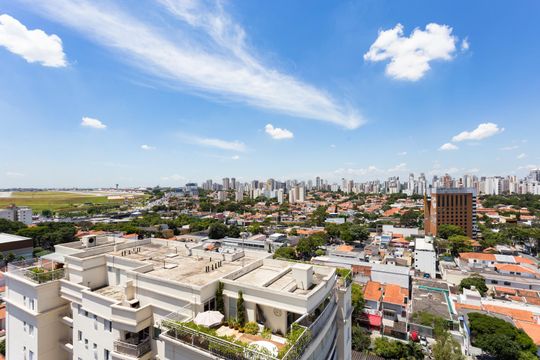 Venda de apartamento mobiliado em Indianópolis, 1 suíte, aceita animais. — foto 34