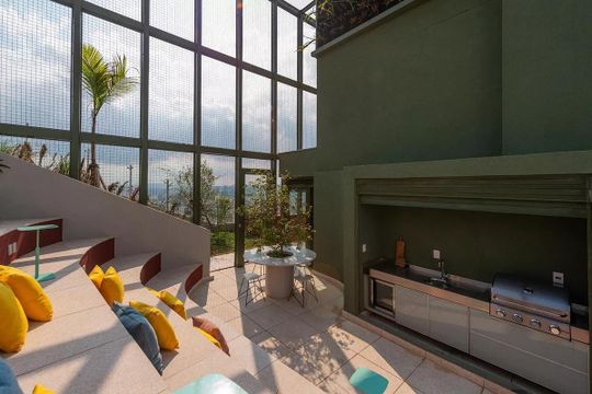 Comprar apartamento com 2 quartos. — Área comum