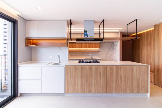 Comprar apartamento com 2 quartos. — Cozinha