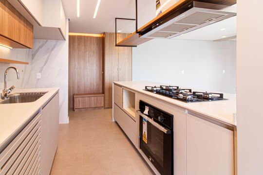 Comprar apartamento com 2 quartos. — Cozinha