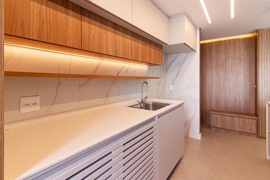 Comprar apartamento com 2 quartos. — Cozinha
