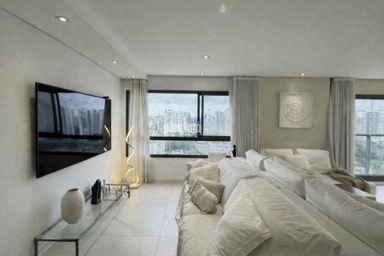 Comprar apartamento mobiliado no Campo Belo com 3 quartos, academia e piscina no condomínio. — foto 5