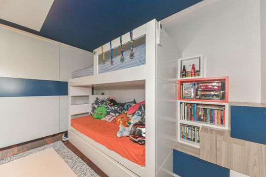 Venda de apartamento mobiliado no Brooklin Novo com 3 quartos. — Quarto 2