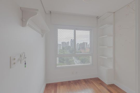 Apartamento mobiliado para comprar no Paraíso, 2 quartos, 1 suíte. — Quarto