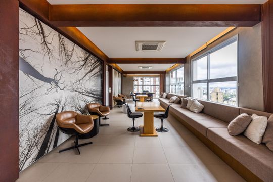 Apartamento mobiliado para comprar no Paraíso, 2 quartos, 1 suíte. — Salão de Festas 2