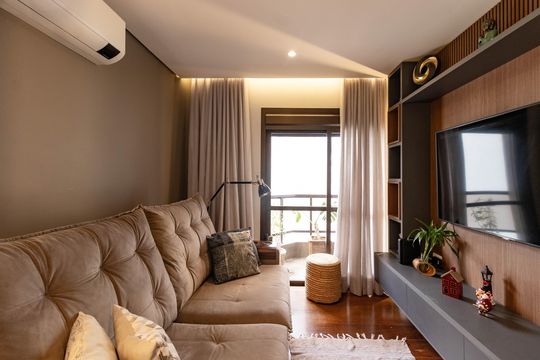 Apartamento em Perdizes com 3 quartos e piscina no condomínio. Ideal para comprar. — Sala de TV