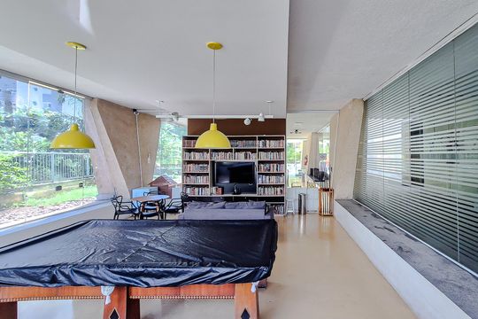 Apartamento para comprar com 3 quartos e academia no condomínio. — Sala de Jogos
