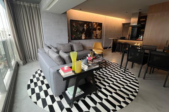 Apartamento mobiliado com 3 quartos, 2 suítes e academia no condomínio para comprar. — foto 1