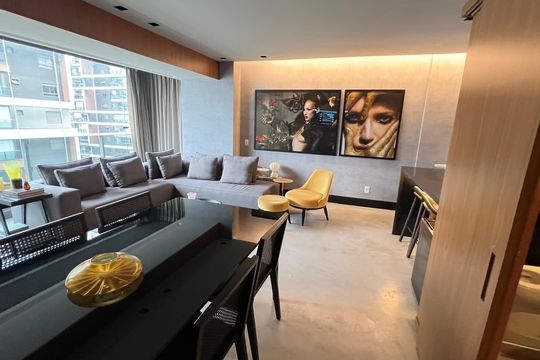 Apartamento mobiliado com 3 quartos, 2 suítes e academia no condomínio para comprar. — foto 15