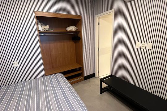 Apartamento mobiliado com 3 quartos, 2 suítes e academia no condomínio para comprar. — foto 33