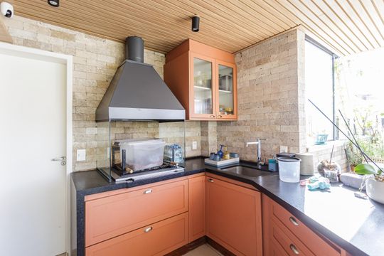 Venda de apartamento no Recanto Paraíso: 2 quartos, piscina, churrasqueira, aceita pets. — Churrasqueira
