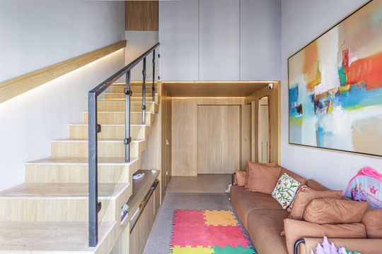 Venda de apartamento no Recanto Paraíso: 2 quartos, piscina, churrasqueira, aceita pets. — Sala