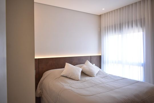 Comprar apartamento com 2 quartos e piscina no condomínio. — Suíte 2
