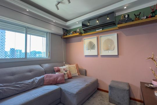 Comprar apartamento mobiliado no Campo Belo: 2 suítes, piscina e churrasqueira no condomínio. — foto 10