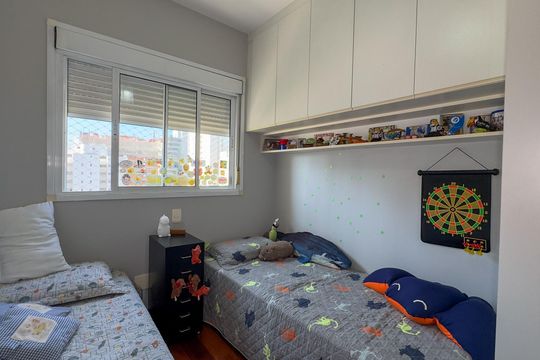 Comprar apartamento mobiliado no Campo Belo: 2 suítes, piscina e churrasqueira no condomínio. — foto 21