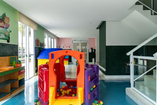 Apartamento mobiliado em Perdizes, 3 quartos, varanda e closet, à venda. — Área comum