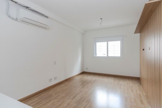 Apartamento mobiliado para comprar no Brooklin, com 3 quartos, varanda e piscina. — Suíte 1