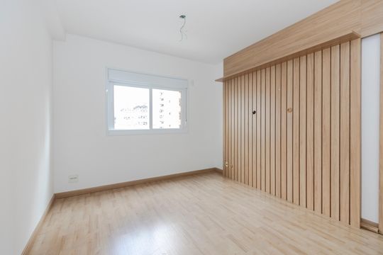 Apartamento mobiliado para comprar no Brooklin, com 3 quartos, varanda e piscina. — Suíte 1