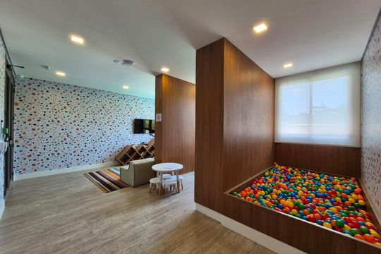 Apartamento à venda, com 144 m², 3 quartos e 2 vagas — Área comum