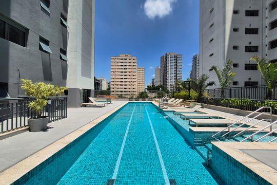 Apartamento à venda, com 144 m², 3 quartos e 2 vagas — Área comum