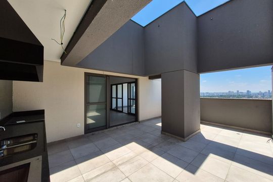 Apartamento à venda, com 144 m², 3 quartos e 2 vagas — Área externa