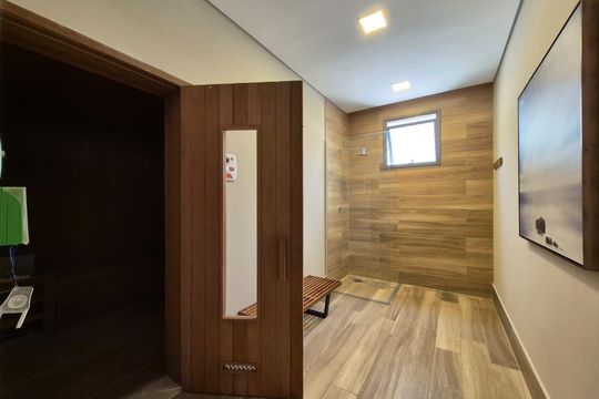 Apartamento à venda, com 144 m², 3 quartos e 2 vagas — Área comum