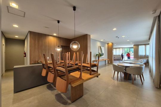 Apartamento à venda, com 144 m², 3 quartos e 2 vagas — Área comum