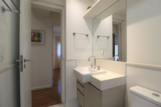 Apartamento na Vila Olímpia com 3 quartos, ideal para comprar. — Banheiro Social