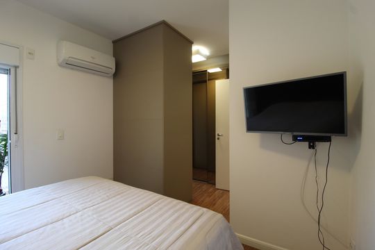 Apartamento na Vila Olímpia com 3 quartos, ideal para comprar. — Quarto 3 - Suíte