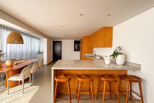 Compra apartamento com 2 quartos, aceita animais. — Sala de Jantar