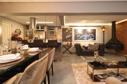 Compra apartamento em Cerqueira César com 3 quartos. — Sala/Cozinha