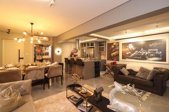 Compra apartamento em Cerqueira César com 3 quartos. — Sala/Cozinha
