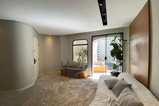 Venda de apartamento em Higienópolis com 3 quartos, varanda e piscina no condomínio. — foto 1